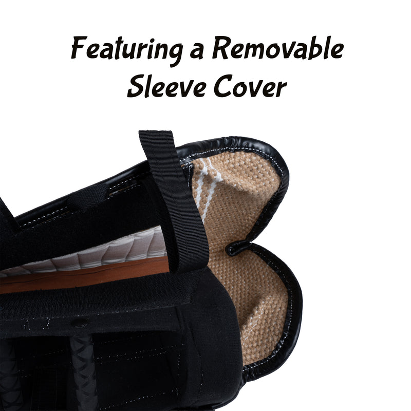 Load image into Gallery viewer, Half Bite Sleeve - Jute, Protection Work, Removable Sleeve Cover, Beginner Friendly
