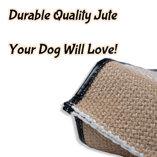 Half Bite Sleeve - Jute, Protection Work, Removable Sleeve Cover, Beginner Friendly