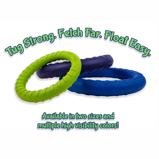 Foam Fetch EVA Dog Fitness Ring – Durable Tug & Fetch Toy, Floats for Water Play, Lightweight, Gentle on Teeth, High-Visibility Colors
