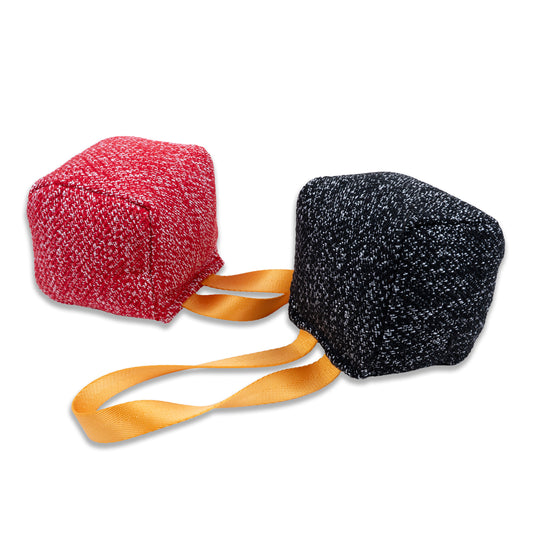 Jute Square Dog Tug Toy – Durable 5