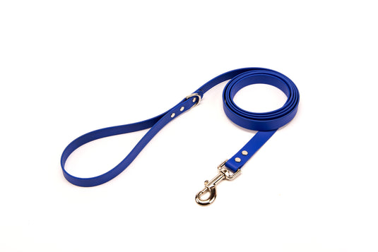 Biothane Dog Leash - 5FT Line - 3/4th Width - High Visibility Colors - Sturdy Dog Leash - Sturdy Hardware - Waterproof - Easy to Clean