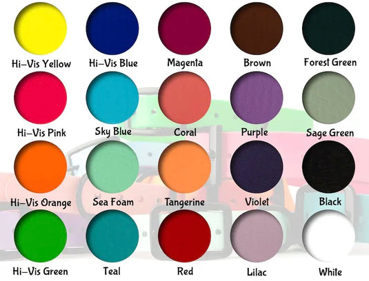 Biothane Dog Leash - 6FT Line - 3/4th Width - High Visibility Colors - Sturdy Dog Leash - Sturdy Hardware - Waterproof - Easy to Clean